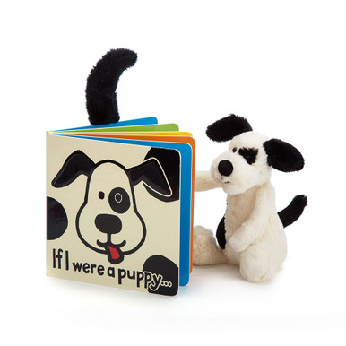 If I Were A Puppy Book and Bashful Puppy Small